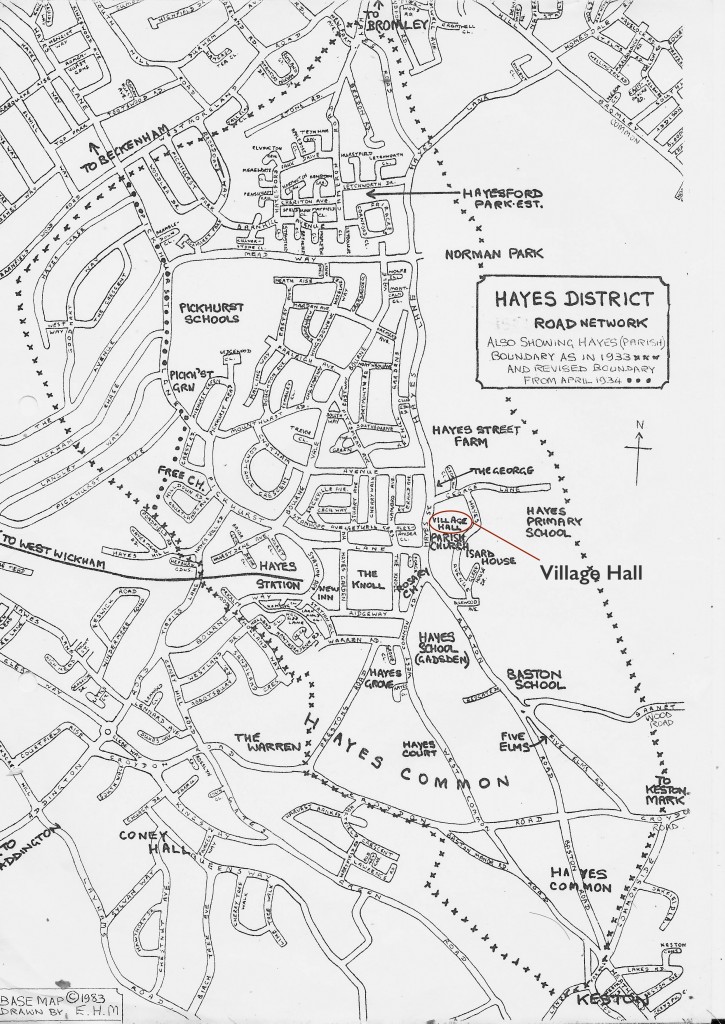 Hayes District Road Network